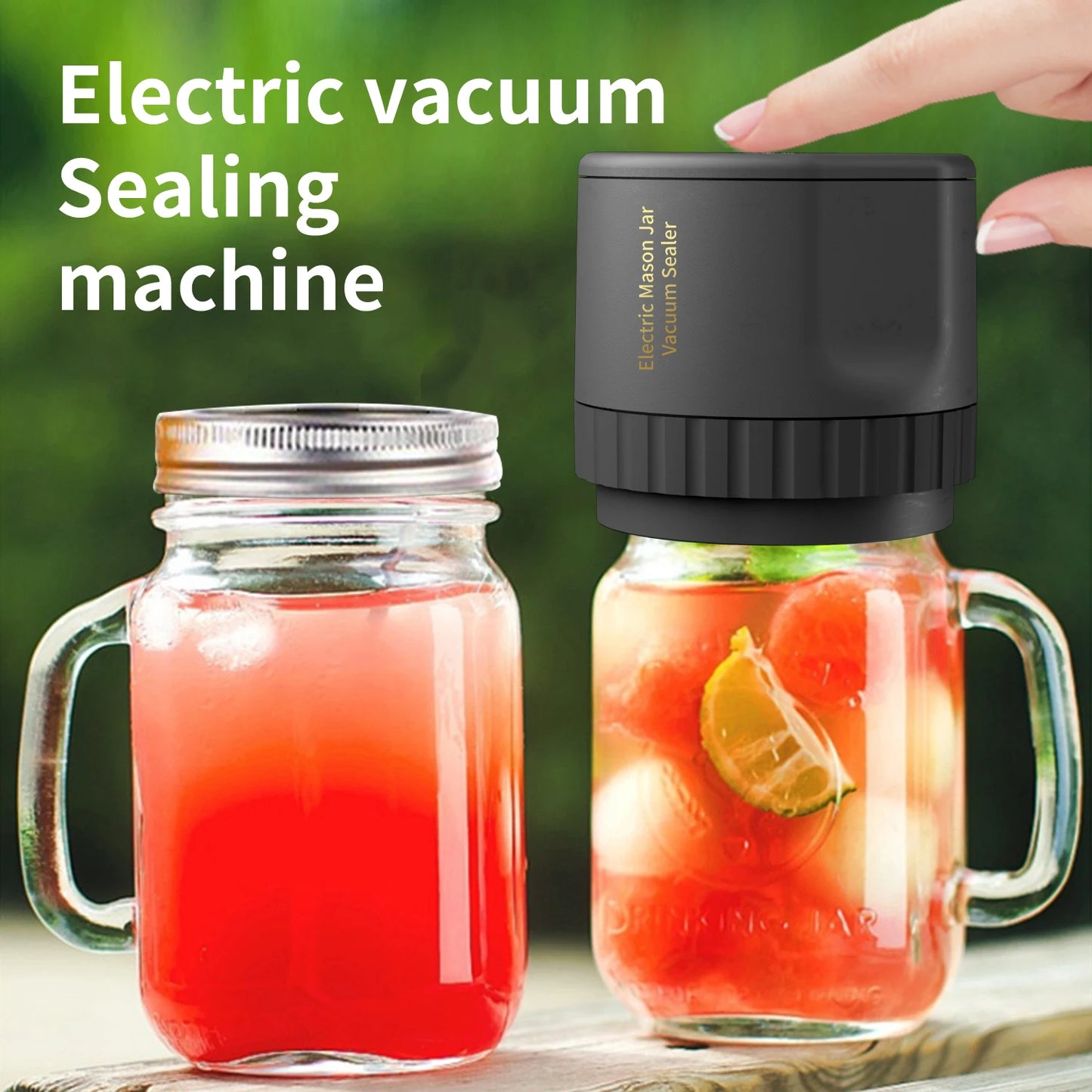 Electric Mason Jar Vacuum Sealer Kit