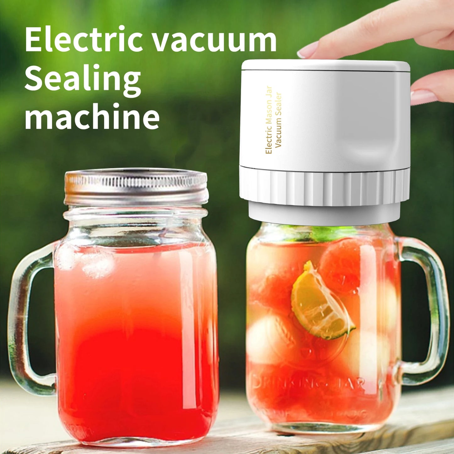 Electric Mason Jar Vacuum Sealer Kit